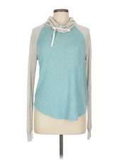 Hollister Women Green Long Sleeve Turtleneck M