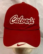 Nike Golf Culver’s Red White Cap Buckle back 