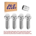 Front Brake Caliper Bolts,M10x1.5 Metric Bolt for 2004-2024 Harley Touring Model