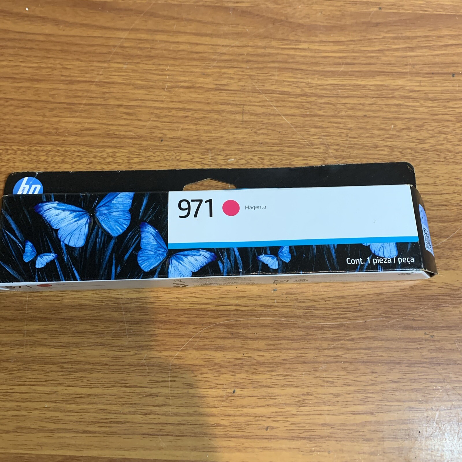 HP 971 Magenta Printer Ink Cartridge CN623AM NEW FACTORY SEALED OEM