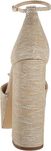 Sam Edelman Kori Flora Pistachio Ankle Strap Peep Toe Dress Block Heeled Sandals - Bild 3 von 6