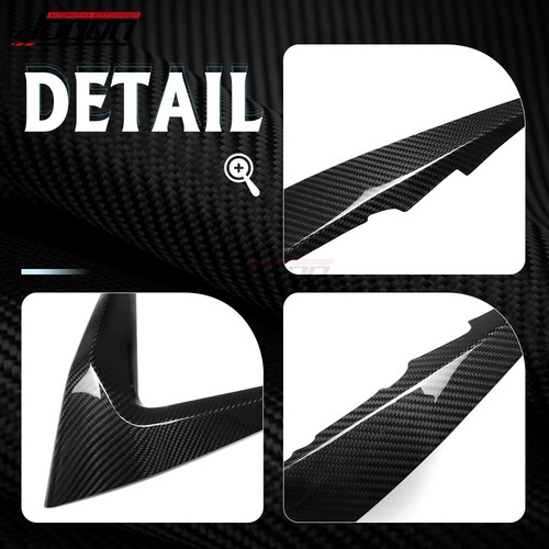 Carbon Front Side Fog light Strip Trim For Lexus IS300 IS350 IS500 F SPORT 2021+ - Picture 5 of 14