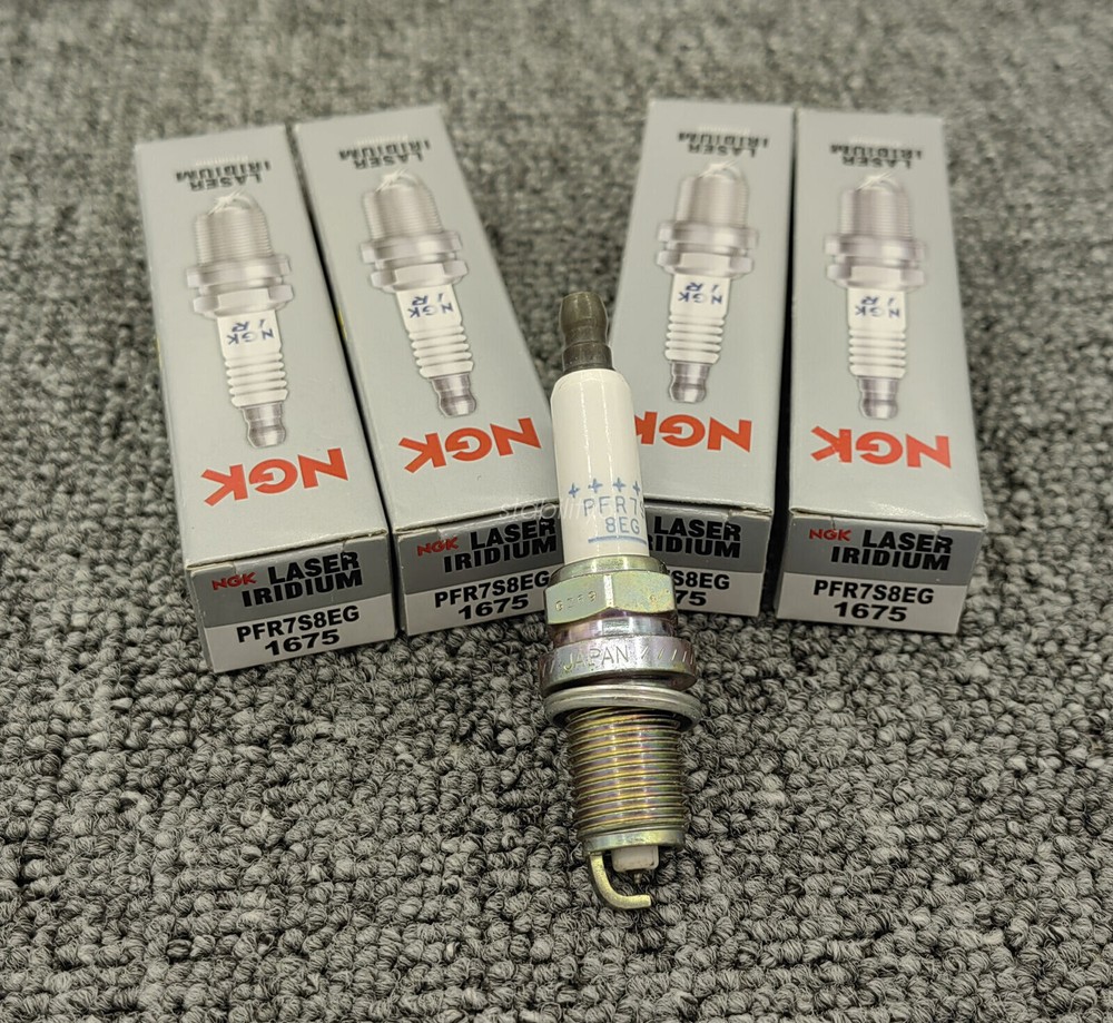**4X 06H905601A PFR7S8EG Premium Spark Plugs Fit VW Passat Golf Jetta Audi A4 A5** (92 characters)  