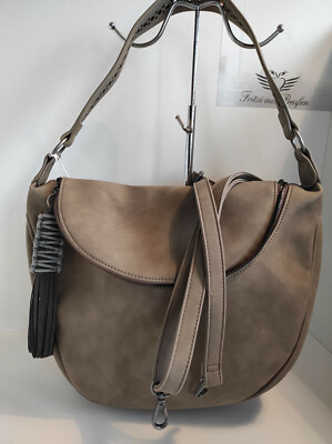2021 Fritzi aus Preußen Shopper Tasche Mieka 01 Hobo Dip Warm Stone B-WARE