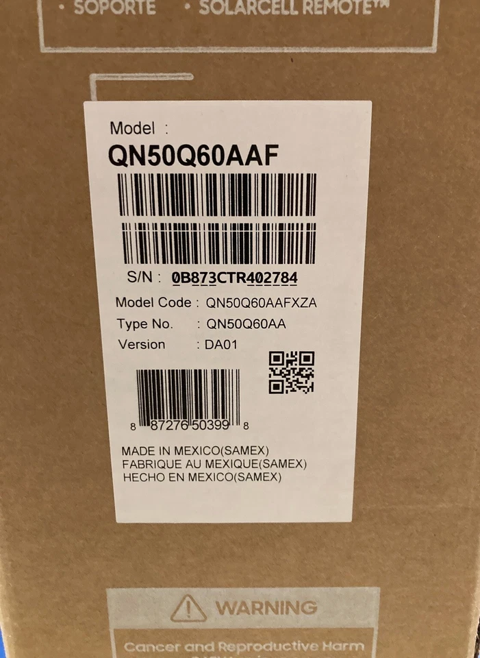 NEW SAMSUNG OEM QN50Q60AAF TV STAND FEET LEGS QN50Q60AAFXZA BN96-52637B Read - Image 2 of 3