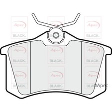 Brake Pads Set For Audi A4 B5 1.6 Apec Black Rear 4B0698451A 4B0698451B