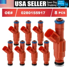 8Pcs Fuel Injectors 0280155917 For Crown Victoria Grand Marquis Town Car V8 4.6L
