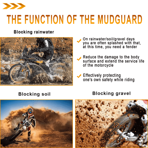 Rear Fender Mudguard Extender Splash Guard For Honda CB650R CBR650R 2019-2024 - Bild 3 von 10