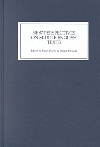 New Perspectives on Middle English Texts – A Festschrift for