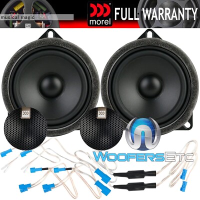 MOREL IP-BMW42 4'' 120W 2-WAY INTEGRATION PERFORMANCE COMPONENT SPEAKERS TWEETERS
