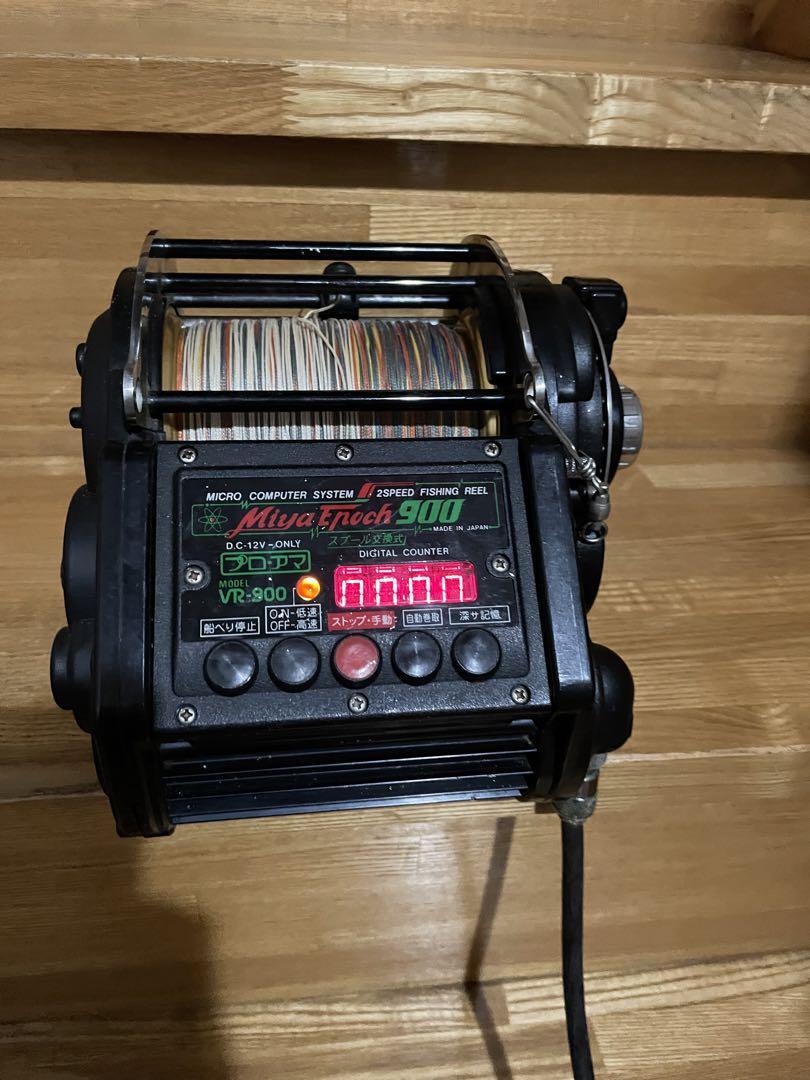 ミヤエポック VR−900 電動リール Yahoo!オークション - Miya Epoch ミヤエポック 大型電動リール