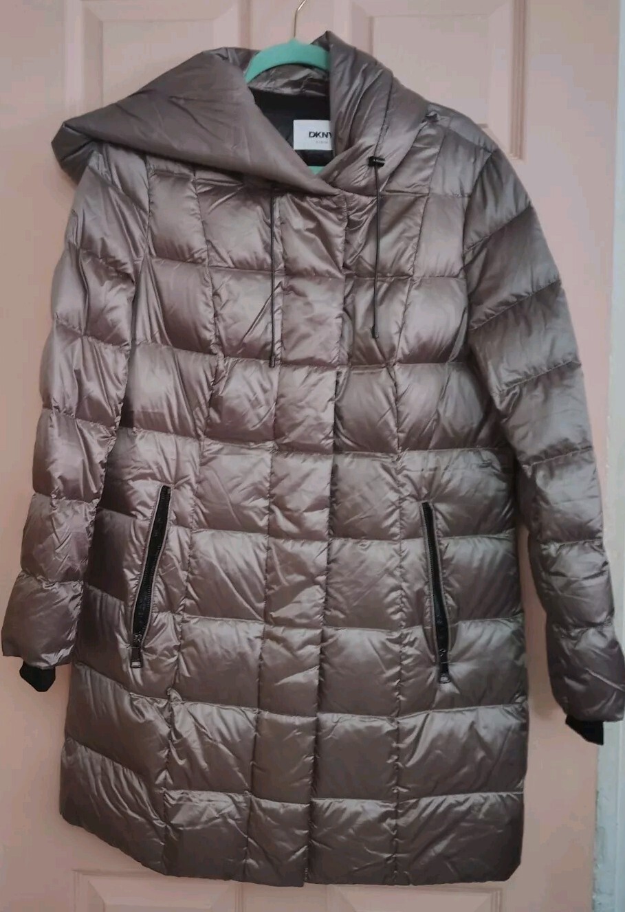 DKNY Gray Medium Polyester - Nylon Spring / Fall … - image 1