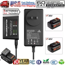 Mini Charger for Black and Decker 36V 40V Battery LBXR36 LBX36 LBXR2036 LBX2040