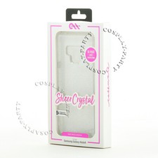 Case Mate SHEER CRYSTAL Sparkle Effect Case For Samsung Galaxy Note 9 - Clear