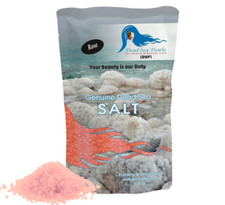Dead Sea Salt Rose Natural Bath 300gr Salts Pure 100 Minerals Fine Grain Salt