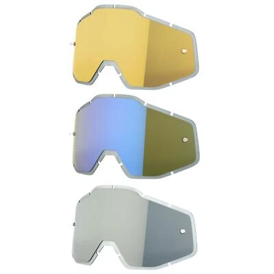 100% Ersatz Austausch Scheibe Injected Anti Fog Smoke Verspiegelt Motocross MX - Bild 1 von 4
