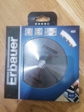 Erbauer - 160 x 20mm - 40T Circular saw blade- Wood/Metal/ Plas - 3663602812685