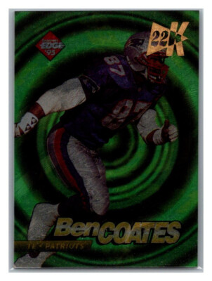 1995 Collector's Edge - Edgetech Ben Coates #30 22K Gold TC8445