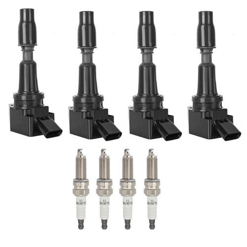 4X Ignition Coils + 4X Iridium Spark Plugs For Hyundai Sonata Kia Optima 2.0 2.4 - Picture 2 of 9