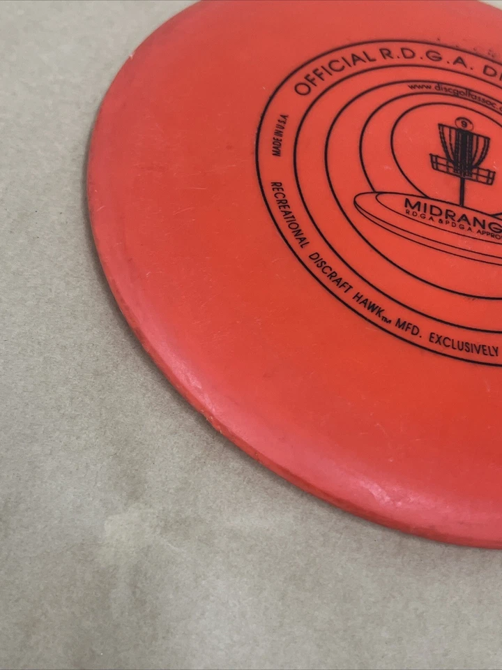 Discraft 1995 Official RDGA PDGA Patent Collectors Midrange Disc - Image 3 of 4