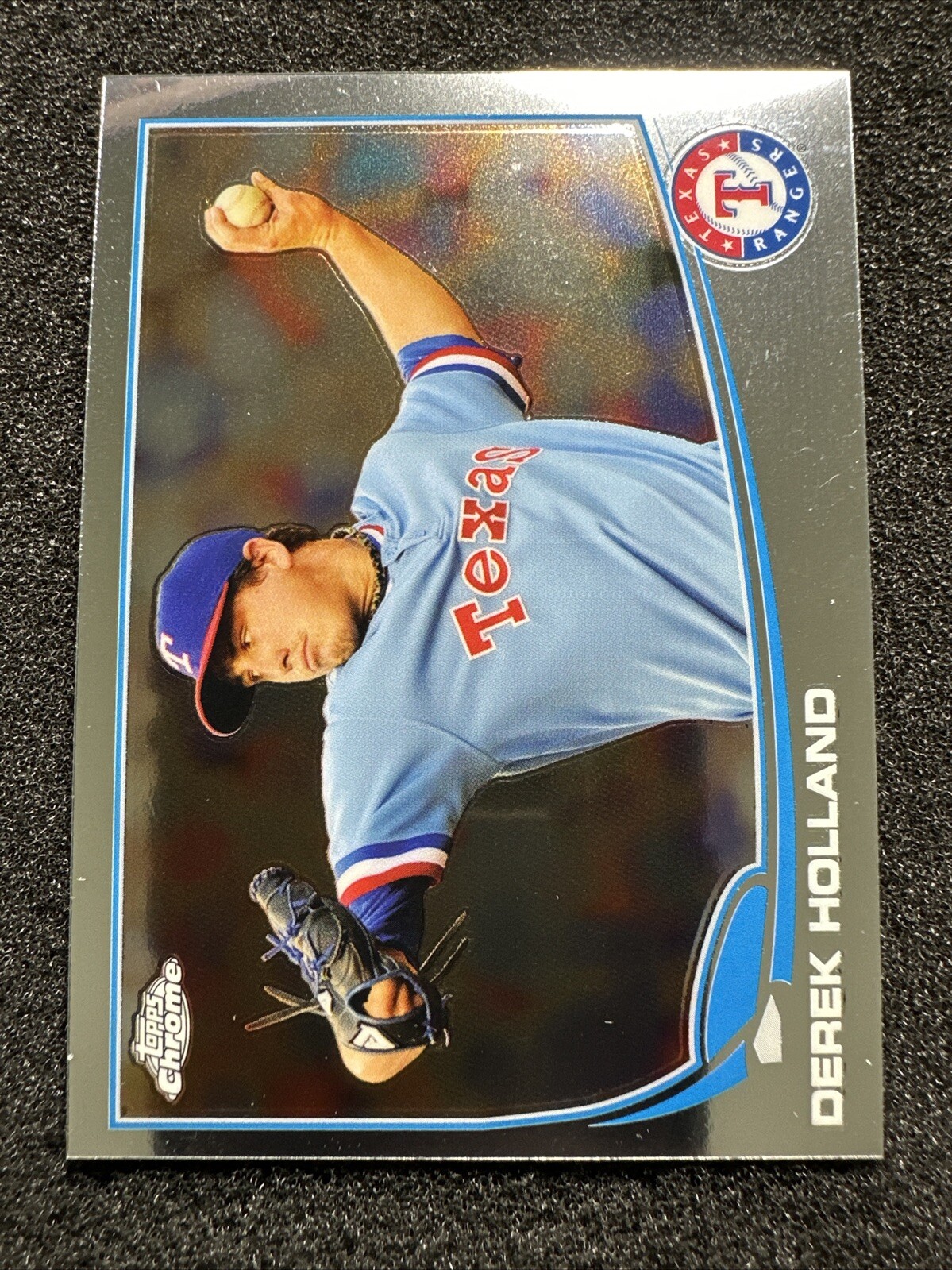 DEREK HOLLAND #53 2013 Topps Chrome Baseball QTY Texas Rangers