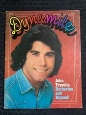 1977 DYNAMITE Magazine #34 VG 4.0 John Travolta NO POSTER