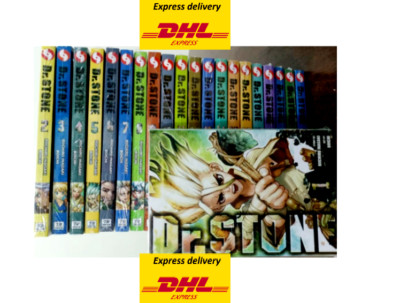 Dr Stone Manga Riichiro Inagaki Full Set Volume 1-26 END Comic