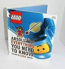 Lego Absolutely Everything You Need To Know ; Stacks of Lego Facts & minifigure