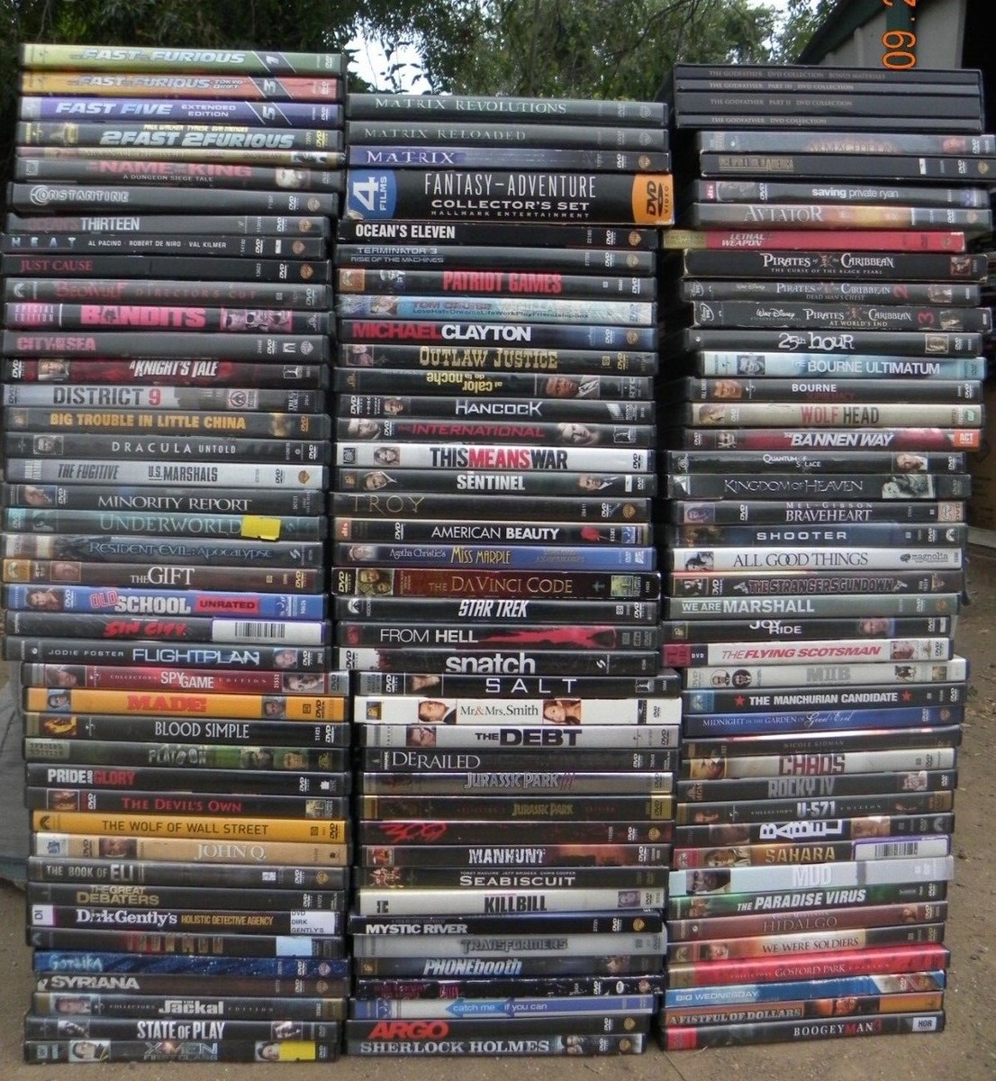 DVDS Movies PICK and CHOOSE Action, War, Drama - Combined