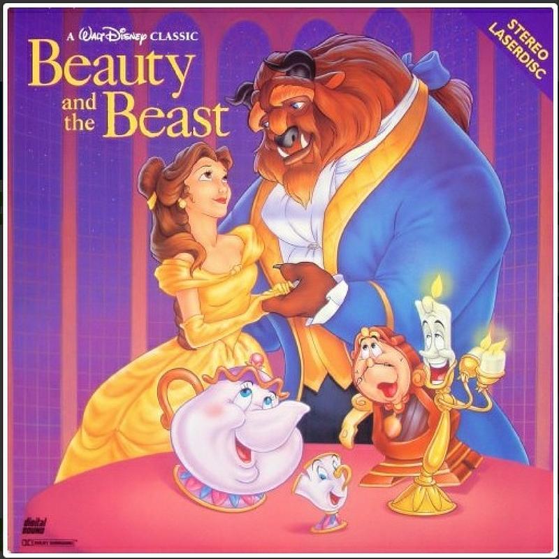 美品♪希少♪Beauty and the Beast ディズニー Disney WALT DISNEY'S ~ BEAUTY AND THE BEAST ~ LASERDISC ~ BELLE Beast