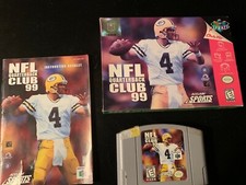 NFL Quarterback Club 99 Nintendo 64 N64 Complete In Box