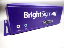 BRIGHTSIGN 4K Model 4K242-WW Digital Signage Media Player.