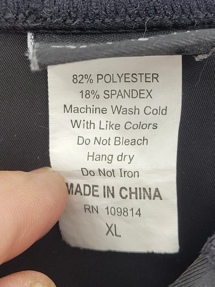 Canari Cycling Pants Mens XL Black Padded Zip Ankle Stretch Bike Activewear - Image 4 of 4