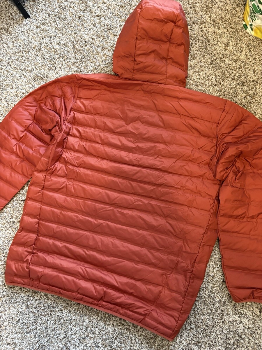 Columbia Lake 22 Duck Down Hooded Full Zip Puffer Jacket Orange Columbia Lake 22 Duck Down Hooded Full Zip Puffer Jacket Orange