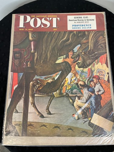 The Saturday Evening Post, Vintage Norman Rockwell Cover Art - Picture 34 of 44
