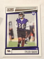2022 Panini Score #342 Tyler Badie RC