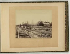 8" x 10" Photo 1865 Photo Appomattox Station, Virginia / negative by T.H.