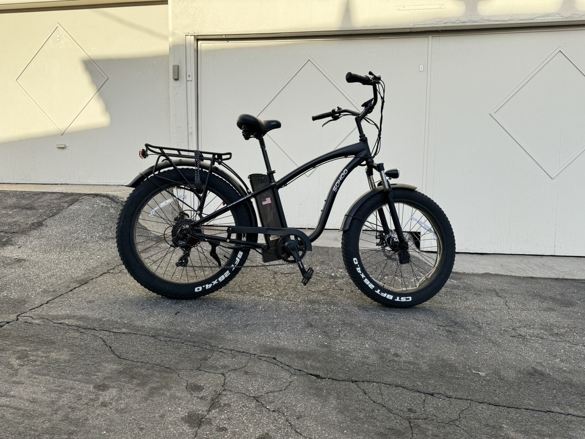 Sohoo 48V 750W 16Ah Fat Tire Electric Bike Bicycle Beach Snow