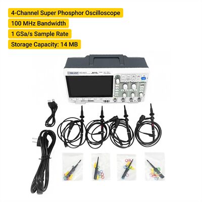 SIGLENT SDS1104X-E 4ch 100MHz オシロスコープ Siglent SDS1104X-E 100MHz 4-Ch Super Phosphor Oscilloscope