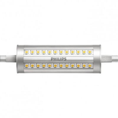 Philips LED R7s Stab Röhre 14W = 120W 118mm 2000lm dimmbar EEK:E (Spektrum A-G)