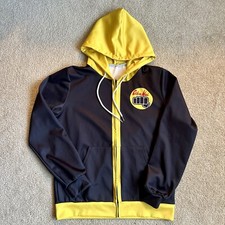 THE KARATE KID / COBRA KAI Black  Yellow Movie Hoodie Large L 
