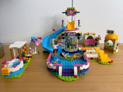 Istruzioni Lego Friends Piscina LEGO Friends Parco Acquatico Di