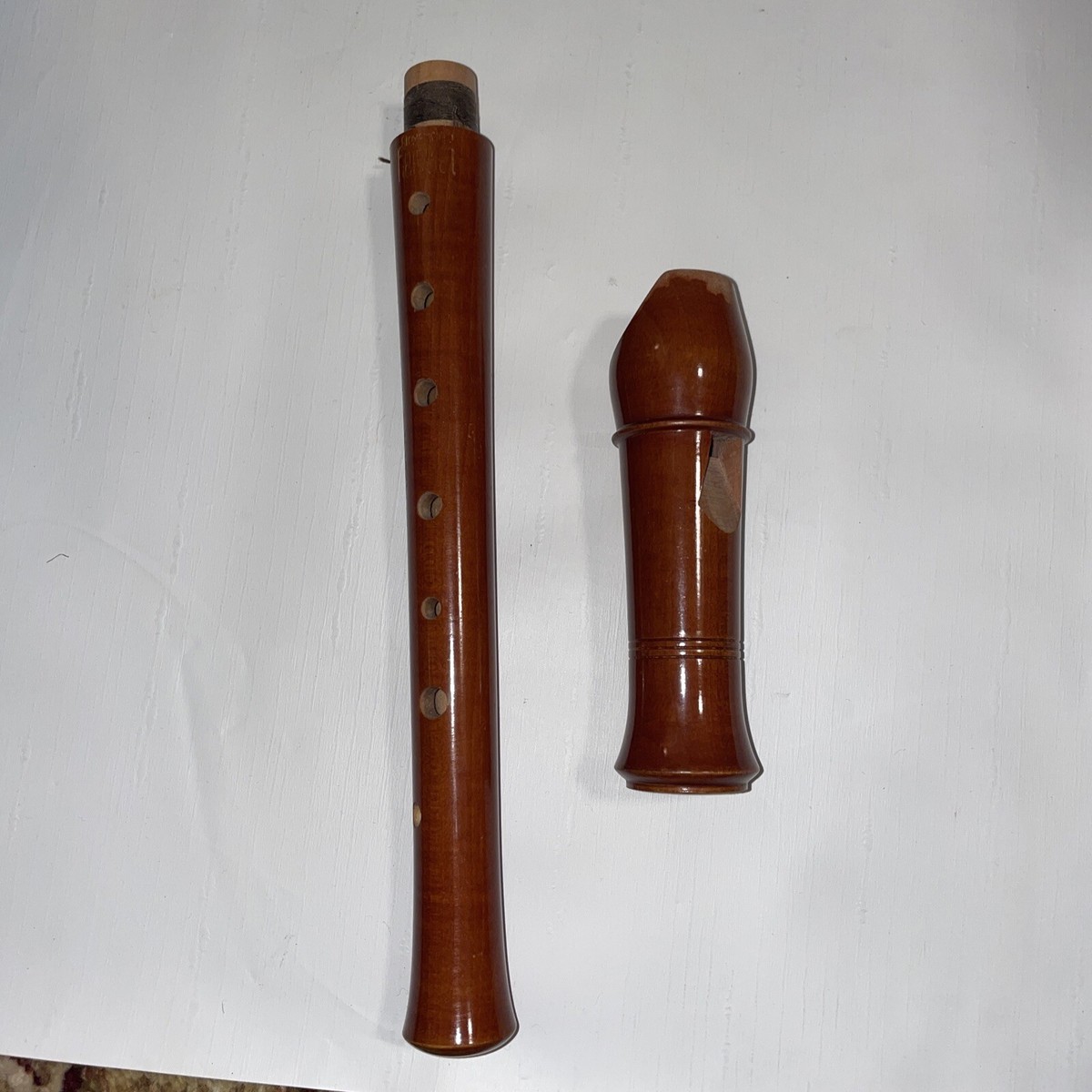 Vintage Original Alexander Heinrich Blockflöte Recorder + Case
