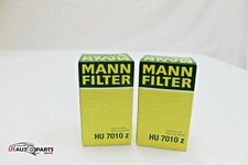 JUEGO DE 2 filtros de aceite de motor Mann - HU 7010 Z (2)