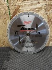Milwaukee 7-1/4" Thin Kerf 24 Carbide Teeth Circular Saw Blade 48-40-4119