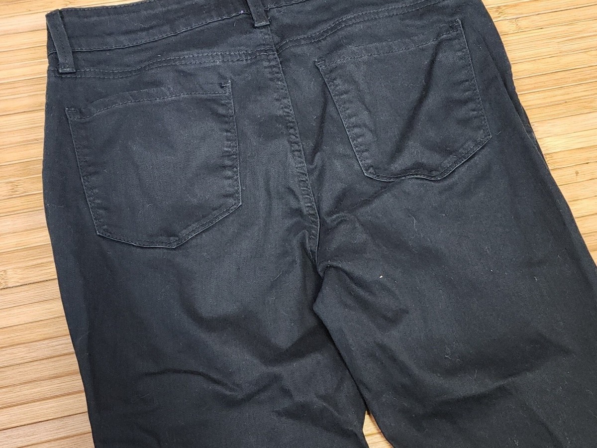 Pantalon Crop NYDJ Noir Cheville - Coupe Capri Ajustée Pour Femme, Taille 8, Neuf Sans étiquettes