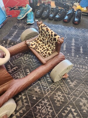 🔥🚨Vintage 1962 Murray AMF Flintstones Car Ride On Toy Original