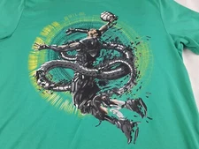 Nike Dri-Fit Kobe Bryant Mamba Bionic Robot Green Tee T-Shirt Men's Large