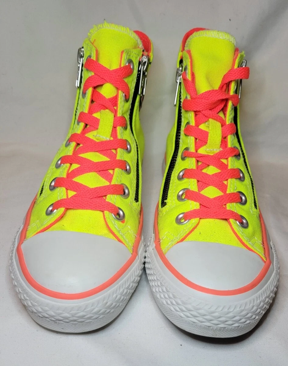 Converse all deals star neon yellow