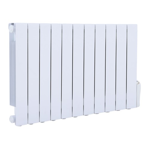 1800W Wall Mounted Electric Heater Oil Filled Panel Radiator Themostat Heating